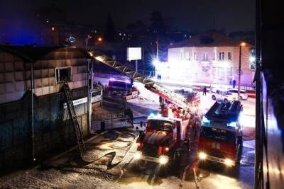 Пожар в ТЦ «Амелия» в Чите повредил одно помещение и не повлиял на работу магазинов