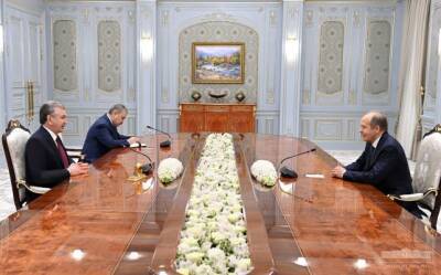 Глава ФСБ Александр Бортников встретился с президентом Узбекистана