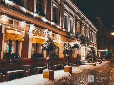 Зимние веранды появятся у нижегородских ресторанов в новогодние праздники