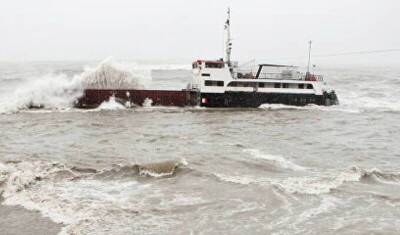 В Японском море затонул сухогруз