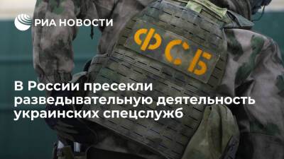 ФСБ пресекла деятельность украинских спецслужб в трех регионах