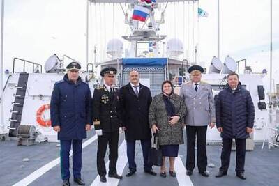 Сторожевой корабль «Расул Гамзатов» вступил в строй - lenta.ru - Махачкала
