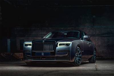 Новый Rolls-Royce Black Badge Ghost представлен в России