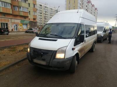 В Астрахани оштрафовали водителя маршрутки, переехавшего аллею на Савушкина
