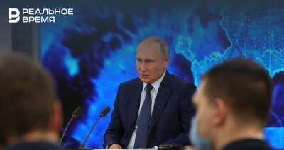 Песков: СМИ-иноагенты пригласят на большую пресс-конференцию Путина