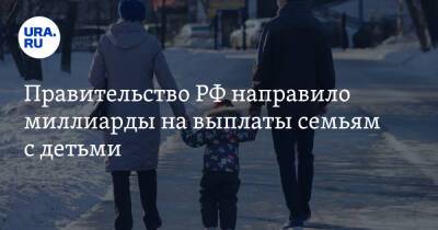 Правительство РФ направило миллиарды на выплаты семьям с детьми