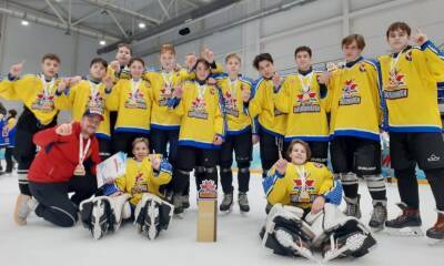 Юные хоккеисты Глазова стали чемпионами хоккейного турнира на Кубок М.Т.Калашникова
