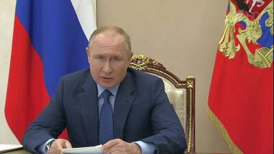 Владимир Путин проводит большое совещание о ситуации в угольной отрасли Кузбасса