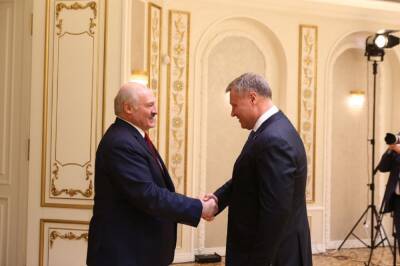 В Минске состоялась рабочая встреча губернатора Игоря Бабушкина и президента Беларуси Александра Лукашенко