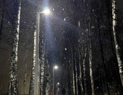17 фонарей установили на улице Глинки в Глазове