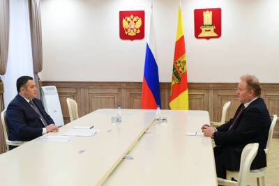 Губернатор Игорь Руденя встретился с новым директором Тверской академической областной филармонии