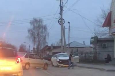 В Касимове в столкновении трёх машин пострадали три человека