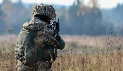 В результате вражеского обстрела на Донбассе ранен украинский военнослужащий