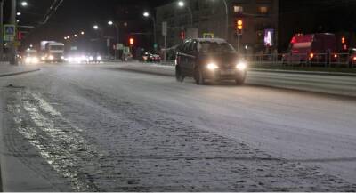 ГАИ рекомендует водителям и пешеходам быть внимательными и осторожными из-за ночных заморозков