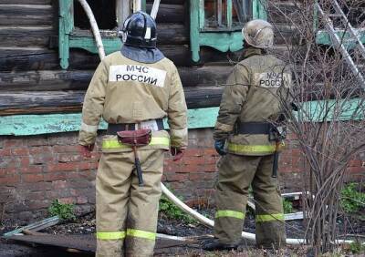 При пожаре в Сасовском районе пострадал 66-летний мужчина