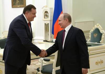 Лидер боснийских сербов встретился в Москве с президентом России
