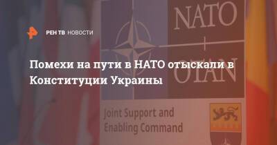 Помехи на пути в НАТО отыскали в Конституции Украины