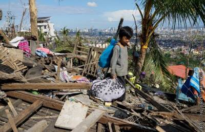 Число жертв тайфуна "Рай" на Филиппинах превысило 200 человек