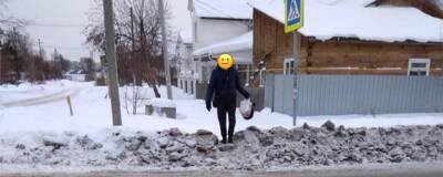 Барнаульцы жалуются на плохую уборку тротуаров