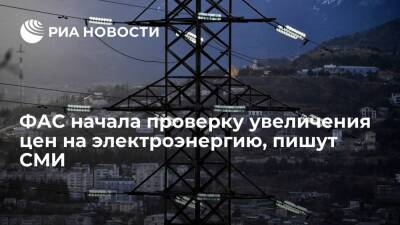 "Коммерсант": ФАС по обращению "Роснефти" начала проверку увеличения цен на электроэнергию