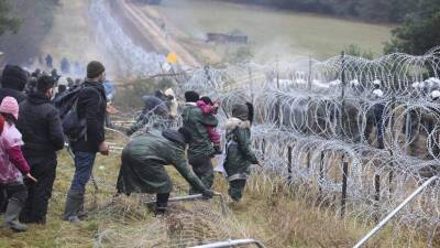 Стала известна схема пересечения мигрантами польско-белорусской границы