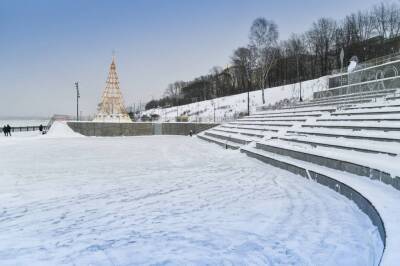 В Перми 25 декабря откроется новый каток на набережной реки Кама