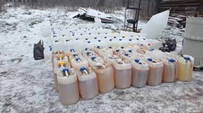 В Вологодской области ликвидировали крупнейшую нарколабораторию по производству мефедрона