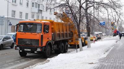 В Ульяновске выпала декадная норма снега, впереди мороз