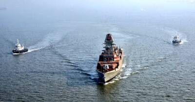 С украинскими двигателями. Индия проводит испытания крупнейшего корабля флота (фото)