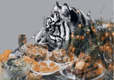 Новогоднее меню-2022: что должно быть на столе в год Чёрного тигра?