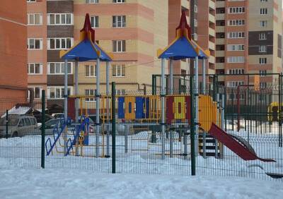 В 2022 году в Рязани установят 20 новых детских площадок