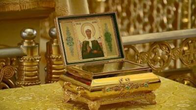 В Пензу привезли частицу мощей святой Матроны Московской