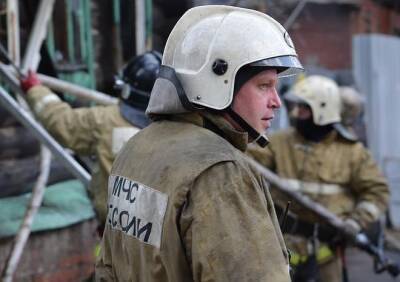 В Касимове произошел пожар с пострадавшим