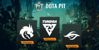 Team Spirit проиграла Tundra Esports в гранд-финале OGA Dota PIT Season 5