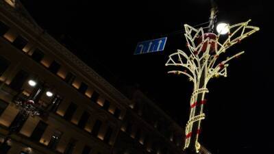 Петербуржцы раскритиковали новогодние украшения в городе