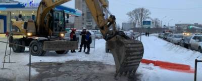 В Первомайском районе Новосибирска завершили ремонт теплотрассы