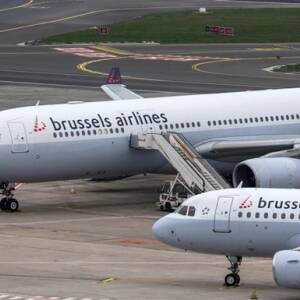 В Бельгии бастуют сотрудники авиакомпании Brussels Airlines