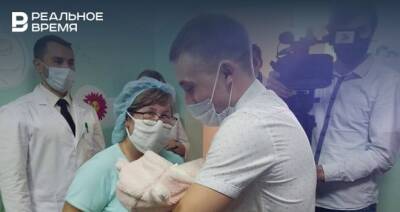 В Зеленодольск родился тысячный ребенок в 2021-м году