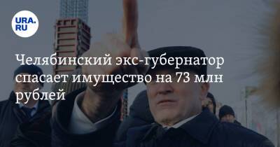 Челябинский экс-губернатор спасает имущество на 73 млн рублей