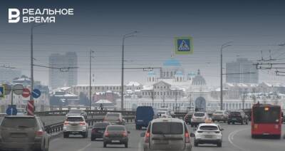 Во вторник утром в Казани снова образовались пробки