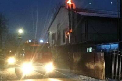 В Смоленском районе ночью случился пожар