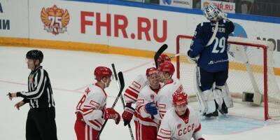 В Финляндии возмутились выступлением российских хоккеистов в форме СССР