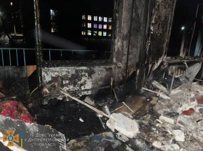 В Каменском в жилом доме взорвался газ. Фото