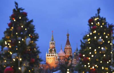 Свыше тысячи новогодних елей установили в Москве