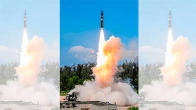 Индия провела успешное испытание баллистической ракеты, способной нести ядерный боезаряд