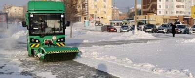 Дорожная служба Братска рассказала о работе техники в 35-градусные морозы