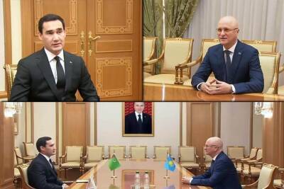Сердар Бердымухамедов обсудил сотрудничество с вице-премьером Казахстана