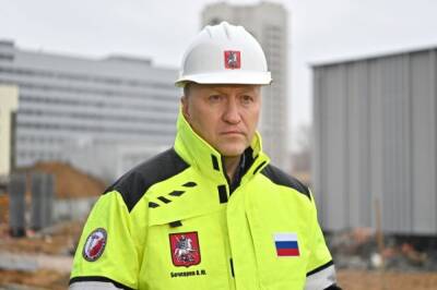 Бочкарёв: завершены работы по облицовке козырька трибун стадиона «Москвич»