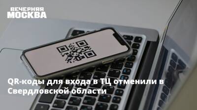 QR-коды для входа в ТЦ отменили в Свердловской области