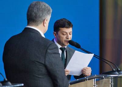 "Евросолидарность" назвала Зеленского ничтожеством за подозрение Порошенко в госизмене